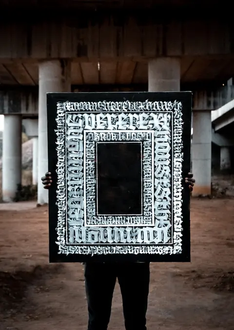 ‘Callitecture 02' original painting